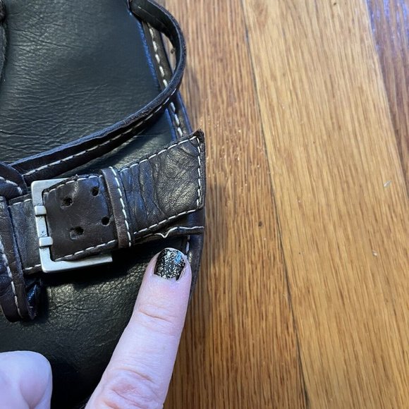 Donald J Plainer Goia Sandals Sz 8.5 Made In Italy - Picture 15 of 16